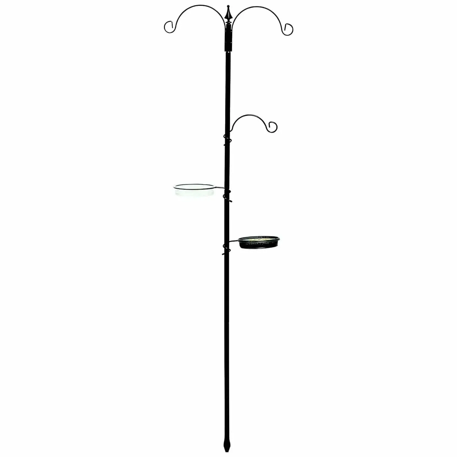 Wild Bird Feeding Station 3 Feeder Brackets Tray Water Dish 2m