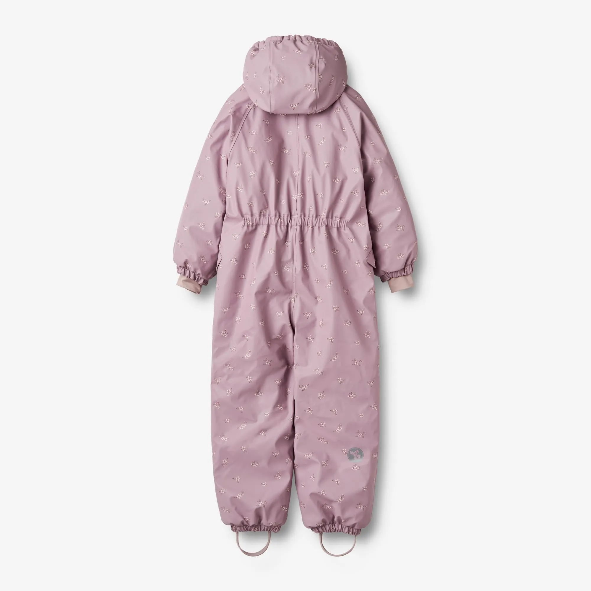 Wintersuit Ludo - soft lilac flowers