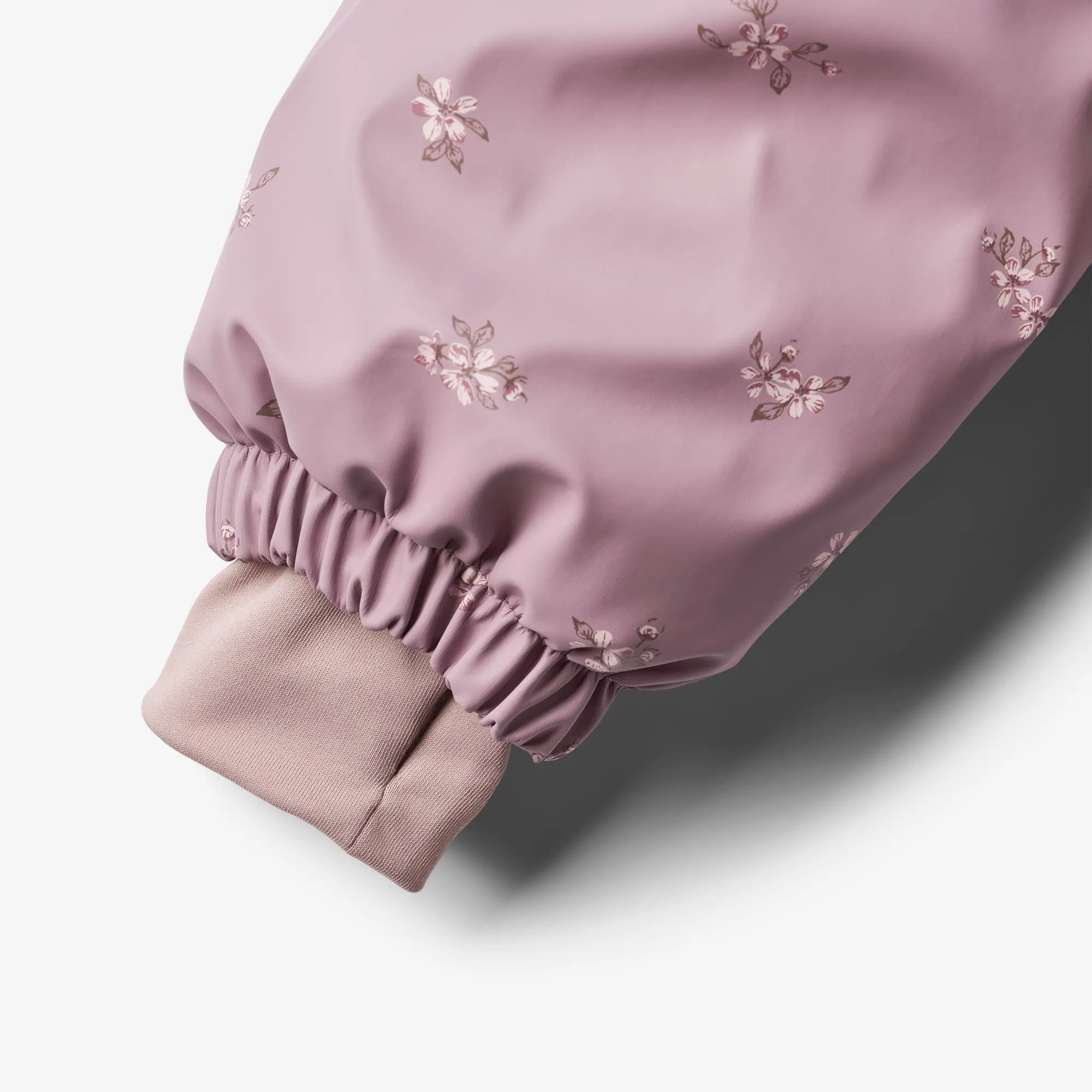 Wintersuit Ludo - soft lilac flowers